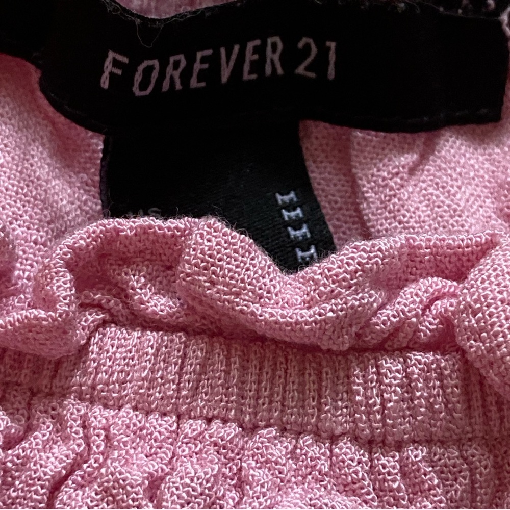 Forever 21 Pink Ruffle Bell Sleeve Blouse! - Picture 5 of 6